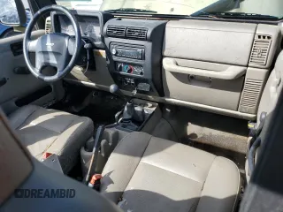 2006 Jeep Wrangler SE with VIN 1J4FA29146P717476, listed as a Copart auction lot 76516624 with 0 mi miles and Non Repairable. Bid and sale history available at carsss.com. Image 8.