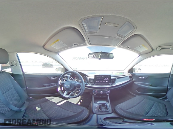 2023 Kia Rio LX with VIN 3KPA24AD8PE517281, listed as a Copart auction lot 47848175 with 35,014 mi miles and Clean Title. Bid and sale history available at DreamBid. Image 13.