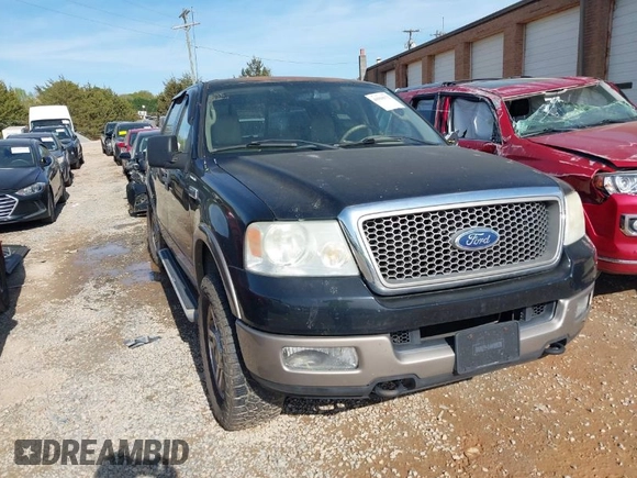 2005 Ford F-150 XLT with VIN 1FTPW14515KD71446, listed as a IAAI auction lot 41910372 with 113,725 mi miles. Bid and sale history available at carsss.com. Image 1.
