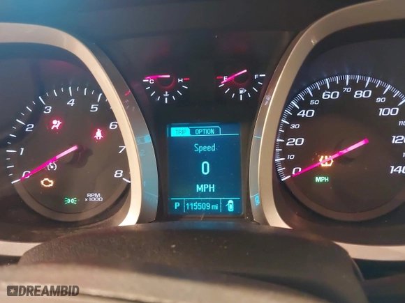 2015 Chevrolet Equinox LT with VIN 2GNFLFEK9F6286789, listed as a IAAI auction lot 41833477 with 115,509 mi miles. Bid and sale history available at carsss.com. Image 7.