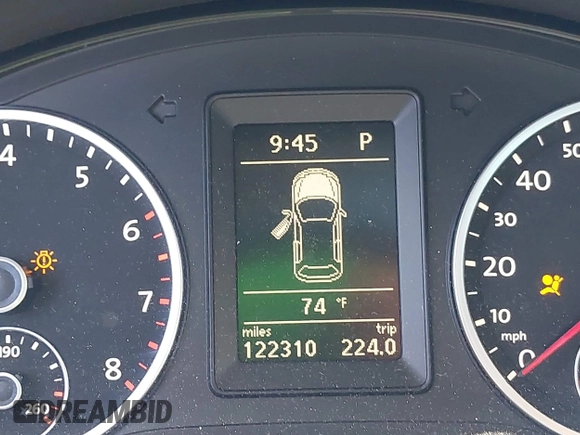 2012 Volkswagen Tiguan LE with VIN WVGAV7AX1CW557250, listed as a IAAI auction lot 42300694 with 122,310 mi miles and . Bid and sale history available at DreamBid. Image 15.