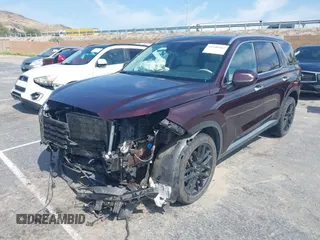 2023 Hyundai Palisade Limited with VIN KM8R5DGEXPU521968, listed as a IAAI auction lot 42148561 with 81,209 mi miles and . Bid and sale history available at DreamBid. Image 18.