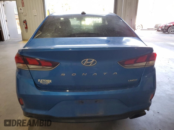 2018 Hyundai Sonata Limited with VIN 5NPE34AF1JH658549, listed as a Copart auction lot 49905755 with 152,908 mi miles and Salvage Title. Bid and sale history available at carsss.com. Image 6.