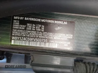 2015 BMW i3 with VIN WBY1Z4C59FV503755, listed as a IAAI auction lot 42589069 with 87,470 mi miles and . Bid and sale history available at DreamBid. Image 9.