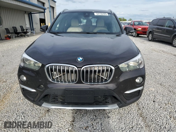 2019 BMW X1 xDrive28i with VIN WBXHT3C53K5N27090, listed as a Copart auction lot 54150485 with 79,835 mi miles and Salvage title. Bid and sale history available at DreamBid. Image 5.