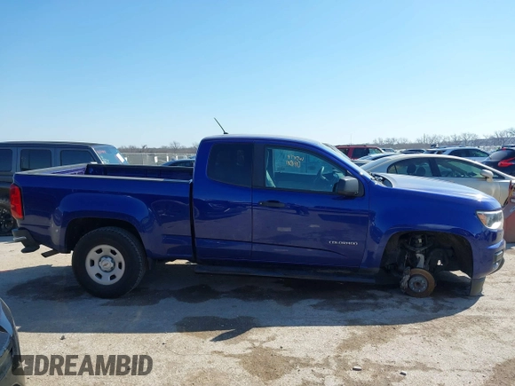 2017 Chevrolet Colorado 2WD WT with VIN 1GCHSBEA7H1282069, listed as a IAAI auction lot 41668202 with 80,163 mi miles. Bid and sale history available at carsss.com. Image 14.