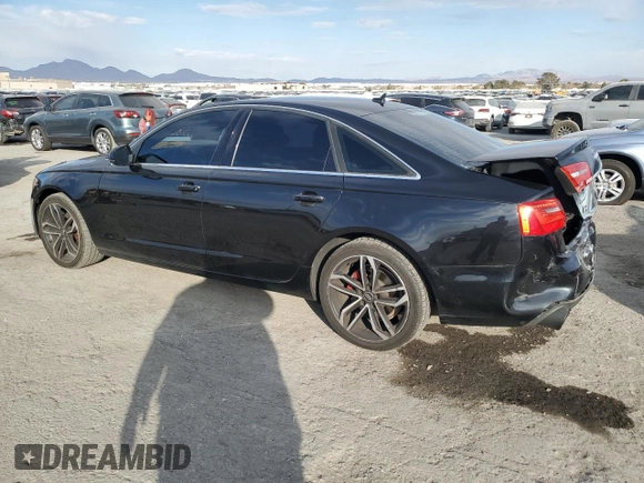 2013 Audi A6 2.0T Premium Plus with VIN WAUDFAFC2DN147594, listed as a Copart auction lot 42752995 with 108,876 mi miles and Salvage Title. Bid and sale history available at carsss.com. Image 2.