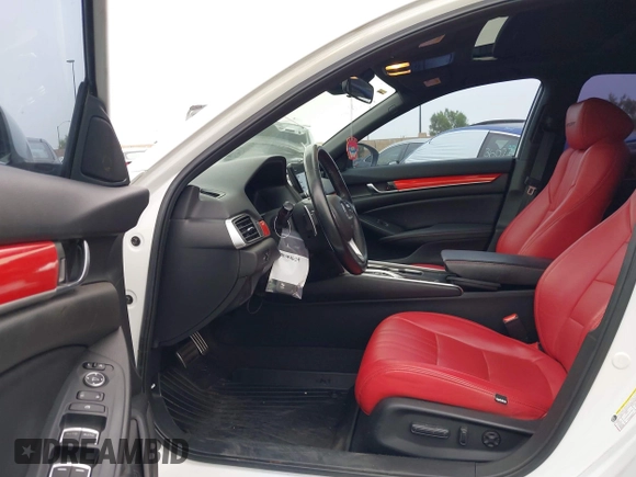 2019 Honda Accord Sport with VIN 1HGCV2F38KA001391, listed as a IAAI auction lot 42544629 with 39,663 mi miles and . Bid and sale history available at DreamBid. Image 5.