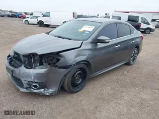 2017 Nissan Sentra SV with VIN 3N1AB7AP6HY207354, listed as a IAAI auction lot 41570823 with 109,180 mi miles. Bid and sale history available at carsss.com. Image 2.