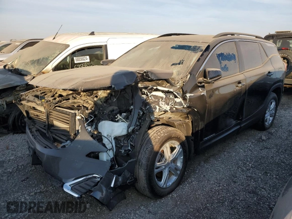 2018 GMC Terrain SLE Diesel with VIN 3GKALUEU0JL208872, listed as a Copart auction lot 87933515 with Not Provided miles and Salvage Title. Bid and sale history available at carsss.com. Image 1.
