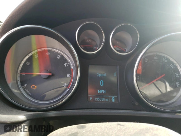 2012 Buick Regal Premium 1 with VIN 2G4GS5EK9C9132535, listed as a Copart auction lot 56859435 with 195,036 mi miles and Salvage title. Bid and sale history available at DreamBid. Image 9.
