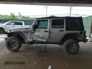 2017 Jeep Wrangler Unlimited Sport with VIN 1C4BJWDG1HL591515, listed as a IAAI auction lot 42426201 with 124,131 mi miles and . Bid and sale history available at DreamBid. Image 14.