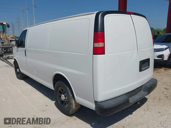 2011 Chevrolet Express Cargo with VIN 1GCSGAFX3B1172096, listed as a IAAI auction lot 42167462 with 228,858 mi miles and . Bid and sale history available at DreamBid. Image 3.