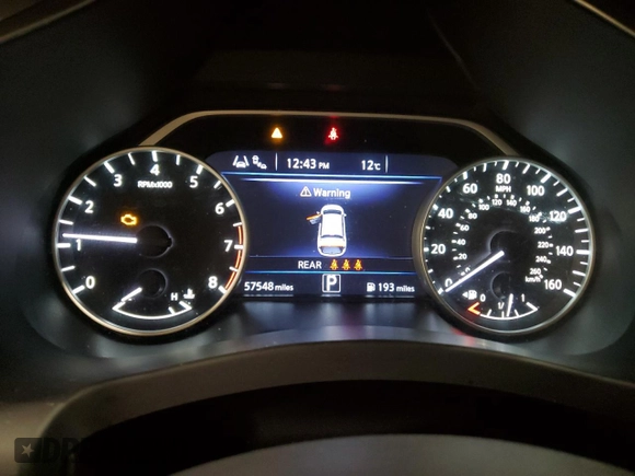 2023 Nissan Murano S with VIN 5N1AZ2AJ0PC124352, listed as a Copart auction lot 88493895 with 57,548 mi miles and Clean title. Bid and sale history available at DreamBid. Image 9.