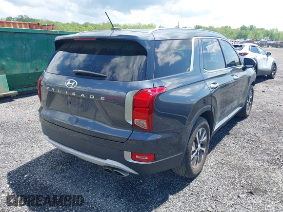 2020 Hyundai Palisade SEL z VIN KM8R24HE4LU028630, wystawiony jako IAAI lot #42189024 z przebiegiem 116 653 mil mil oraz . Historia ofert i sprzedaży dostępna na DreamBid. Obrazek 16.