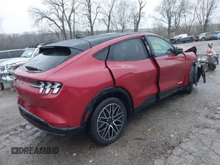 2024 Ford Mustang Mach-E Premium with VIN 3FMTK3R45RMA21205, listed as a IAAI auction lot 41150711 with 2,527 mi miles and . Bid and sale history available at DreamBid. Image 4.