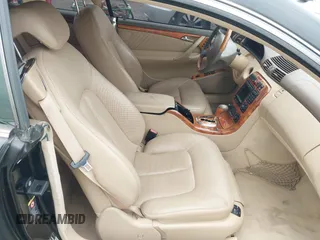 2002 Mercedes-Benz CL with VIN WDBPJ78J52A025991, listed as a IAAI auction lot 42067195 with 47,883 mi miles. Bid and sale history available at carsss.com. Image 5.