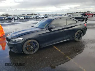 2018 BMW 2 Series M240i with VIN WBA2J5C59JVC07470, listed as a Copart auction lot 42151503 with 45,952 mi miles. Bid and sale history available at carsss.com. Image 1.