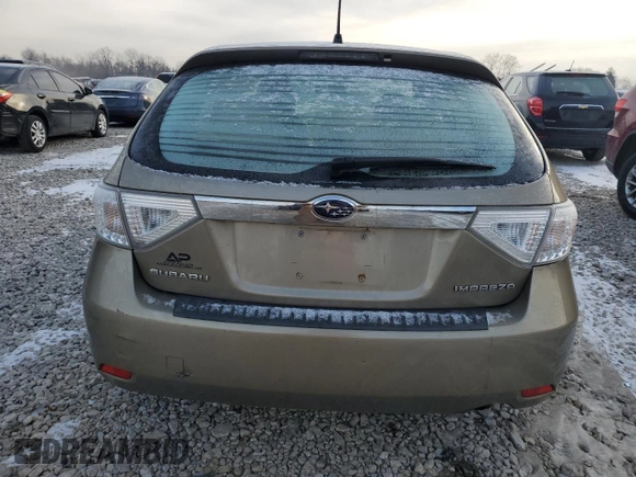 2008 Subaru Impreza Wagon (Natl) i with VIN JF1GH61608H809983, listed as a Copart auction lot 42378545 with 94,042 mi miles and Clean Title. Bid and sale history available at carsss.com. Image 6.