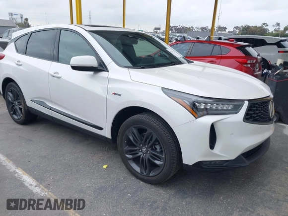2022 Acura RDX w/A-Spec Package with VIN 5J8TC1H65NL006760, listed as a IAAI auction lot 42212826 with 39,909 mi miles and . Bid and sale history available at DreamBid. Image 1.