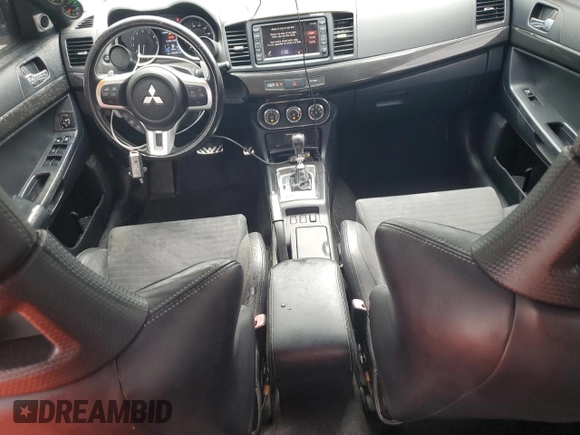2011 Mitsubishi Lancer Evolution MR z VIN JA32W5FV6BU044263, wystawiony jako Copart lot #55415535 z przebiegiem 106 426 mil mil oraz Czysty tytuł • Clean title. Historia ofert i sprzedaży dostępna na DreamBid. Obrazek 8.