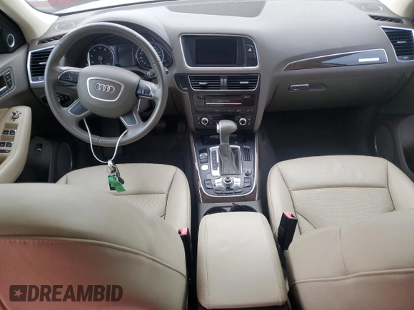 2014 Audi Q5 Prestige with VIN WA1WGAFP5EA032163, listed as a Copart auction lot 76766564 with Not provided miles and Salvage title. Bid and sale history available at DreamBid. Image 8.