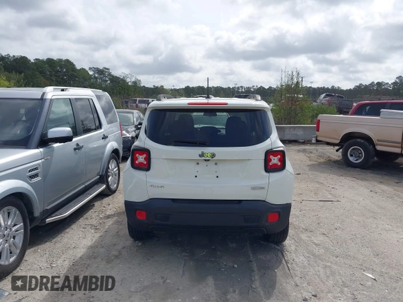 2017 Jeep Renegade Latitude with VIN ZACCJBBB7HPF65291, listed as a IAAI auction lot 41962386 with 45,705 mi miles. Bid and sale history available at carsss.com. Image 16.