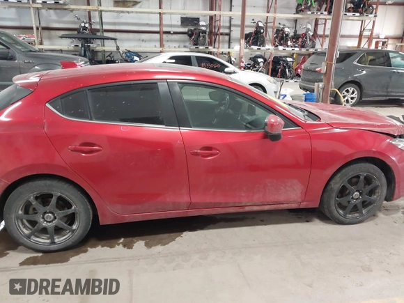2015 Mazda 3 S Grand Touring with VIN JM1BM1M35F1233107, listed as a IAAI auction lot 41548503 with 141,496 mi miles and . Bid and sale history available at DreamBid. Image 13.