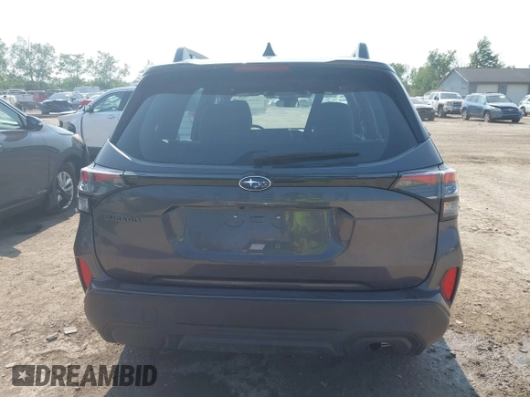 2025 Subaru Forester with VIN JF2SLDAC6SH413255, listed as a IAAI auction lot 42456317 with 1,751 mi miles and . Bid and sale history available at DreamBid. Image 16.