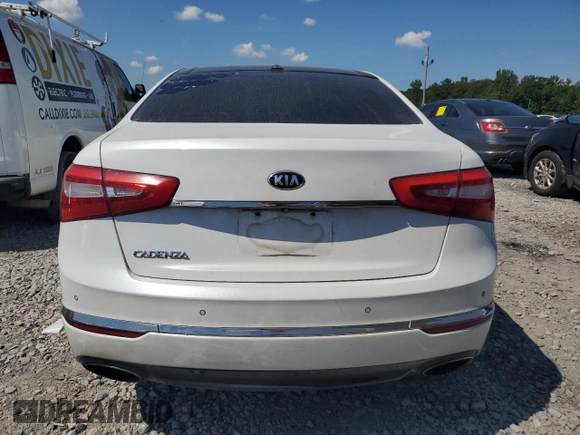 2014 Kia Cadenza Premium with VIN KNALN4D74E5127922, listed as a Copart auction lot 72427464 with 236,165 mi miles and Salvage Title. Bid and sale history available at carsss.com. Image 6.
