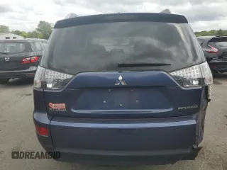 2009 Mitsubishi Outlander SE with VIN JA4MT31W89Z001770, listed as a Copart auction lot 70411544 with 161,549 mi miles and Salvage title. Bid and sale history available at DreamBid. Image 6.