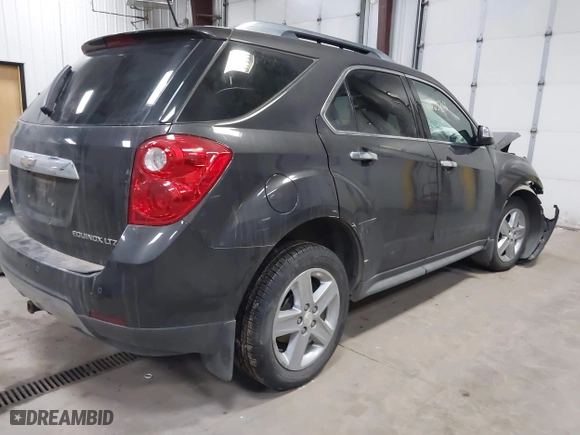 2015 Chevrolet Equinox LTZ with VIN 2GNFLHEK6F6222947, listed as a IAAI auction lot 41465766 with 132,331 mi miles. Bid and sale history available at carsss.com. Image 4.