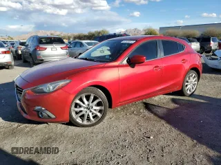 2014 Mazda 3 S Touring with VIN JM1BM1L39E1142695, listed as a Copart auction lot 47979615 with 71,073 mi miles and Salvage Title. Bid and sale history available at carsss.com. Image 1.