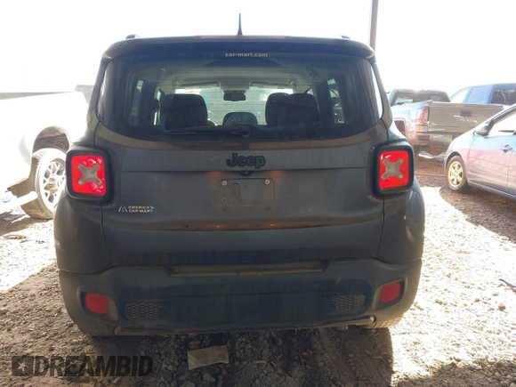 2017 Jeep Renegade Latitude with VIN ZACCJABB2HPE66405, listed as a IAAI auction lot 41811134 with 147,435 mi miles and . Bid and sale history available at DreamBid. Image 16.