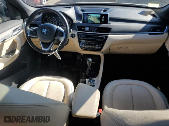 2016 BMW X1 xDrive28i with VIN WBXHT3Z3XG4A48655, listed as a Copart auction lot 46907095 with 59,845 mi miles and Salvage Title. Bid and sale history available at carsss.com. Image 8.