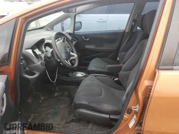 2009 Honda Fit Sport with VIN JHMGE88469S020940, listed as a Copart auction lot 47004055 with 213,745 mi miles and Salvage Title. Bid and sale history available at carsss.com. Image 7.
