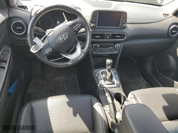 2021 Hyundai Kona Ultimate with VIN KM8K5CA54MU643998, listed as a Copart auction lot 59370584 with 33,087 mi miles and Salvage Title. Bid and sale history available at carsss.com. Image 8.