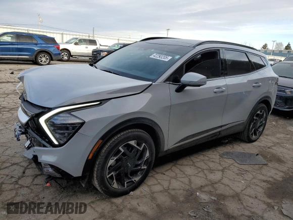 2024 Kia Sportage SX-Prestige with VIN 5XYK5CDF9RG217421, listed as a Copart auction lot 42293205 with 8,515 mi miles and Salvage Title. Bid and sale history available at DreamBid. Image 1.