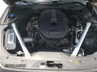 2021 Genesis G70 2.0T with VIN KMTG34LA7MU070211, listed as a Copart auction lot 59613564 with 18,062 mi miles and Salvage Title. Bid and sale history available at carsss.com. Image 11.