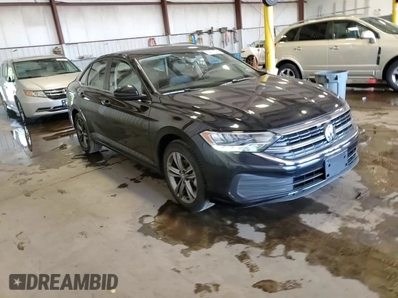 2024 Volkswagen Jetta SE with VIN 3VWEM7BU7RM047598, listed as a Copart auction lot 62073545 with 18,603 mi miles and Salvage title. Bid and sale history available at DreamBid. Image 14.