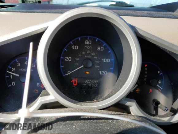 2008 Honda Element EX with VIN 5J6YH18708L015346, listed as a Copart auction lot 53118545 with 200,502 mi miles and Salvage Title. Bid and sale history available at DreamBid. Image 9.