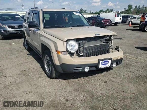 2017 Jeep Patriot Sport with VIN 1C4NJRBB6HD111629, listed as a Copart auction lot 63245325 with 88,076 mi miles and Salvage title. Bid and sale history available at DreamBid. Image 13.