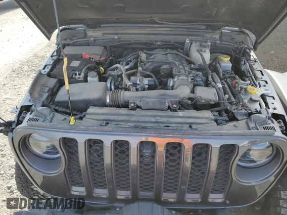 2023 Jeep Wrangler Rubicon with VIN 1C4HJXCG5PW652704, listed as a Copart auction lot 59762475 with 19,924 mi miles and Salvage title. Bid and sale history available at DreamBid. Image 12.