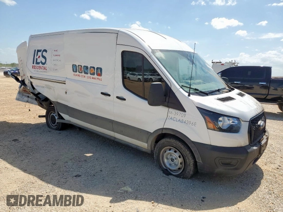 2023 Ford Transit Cargo с VIN 1FTYE1C80PKA80765, выставлен на аукционе Copart как лот 60567345 с пробегом 24 043 миль миль и Чистый • Clean title. История ставок и продаж доступна на DreamBid. Изображение 4.