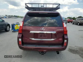 2012 Lexus GX 460 with VIN JTJBM7FX3C5035632, listed as a Copart auction lot 63561825 with 253,516 mi miles and Salvage title. Bid and sale history available at DreamBid. Image 6.