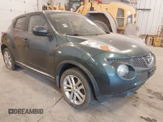2011 Nissan Juke SL with VIN JN8AF5MV0BT013021, listed as a IAAI auction lot 42142958 with 160,709 mi miles. Bid and sale history available at carsss.com. Image 1.