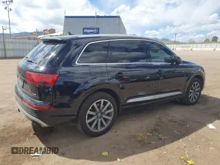 2017 Audi Q7 Premium Plus z VIN WA1LAAF71HD009745, wystawiony jako Copart lot #53754885 z przebiegiem 129 993 mil mil oraz Szkoda całkowita • Salvage title. Historia ofert i sprzedaży dostępna na DreamBid. Obrazek 3.