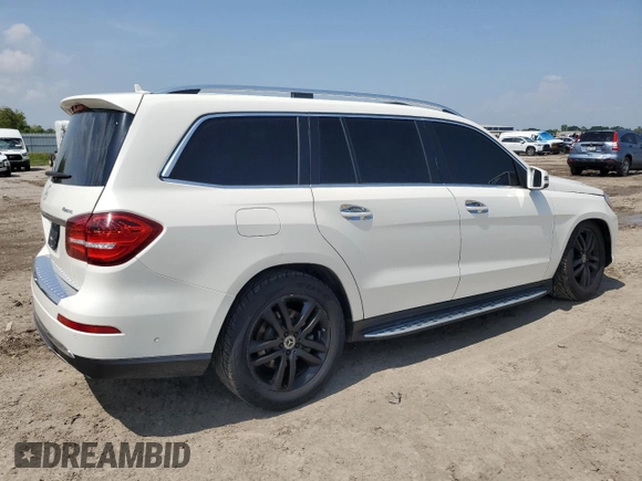 2017 Mercedes-Benz GLS with VIN 4JGDF6EE9HA964797, listed as a Copart auction lot 54863445 with 123,978 mi miles and Clean Title. Bid and sale history available at carsss.com. Image 3.