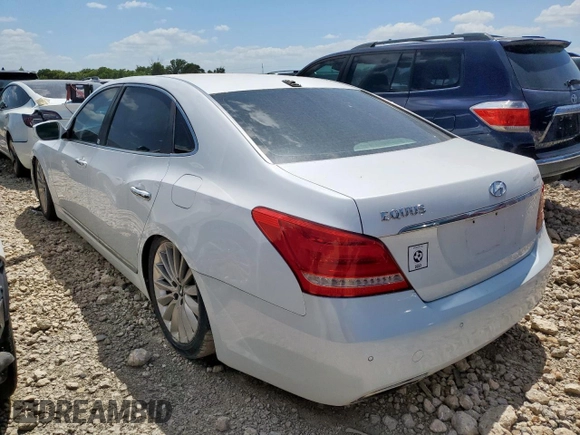 2016 Hyundai Equus Signature с VIN KMHGH4JH0GU101024, выставлен на аукционе Copart как лот 64696345 с пробегом 123 826 миль миль и Списание • Salvage title. История ставок и продаж доступна на DreamBid. Изображение 2.