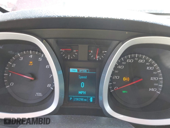 2013 Chevrolet Equinox LT with VIN 2GNFLEEK2D6145165, listed as a IAAI auction lot 41776324 with 236,296 mi miles. Bid and sale history available at carsss.com. Image 7.